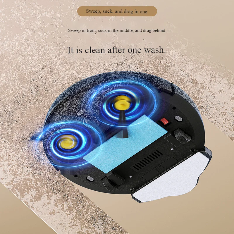 Новейший дизайн, автоматический бытовой робот-пылесос, умная швабра для уборки пола с источником питания USB, подметальные машины