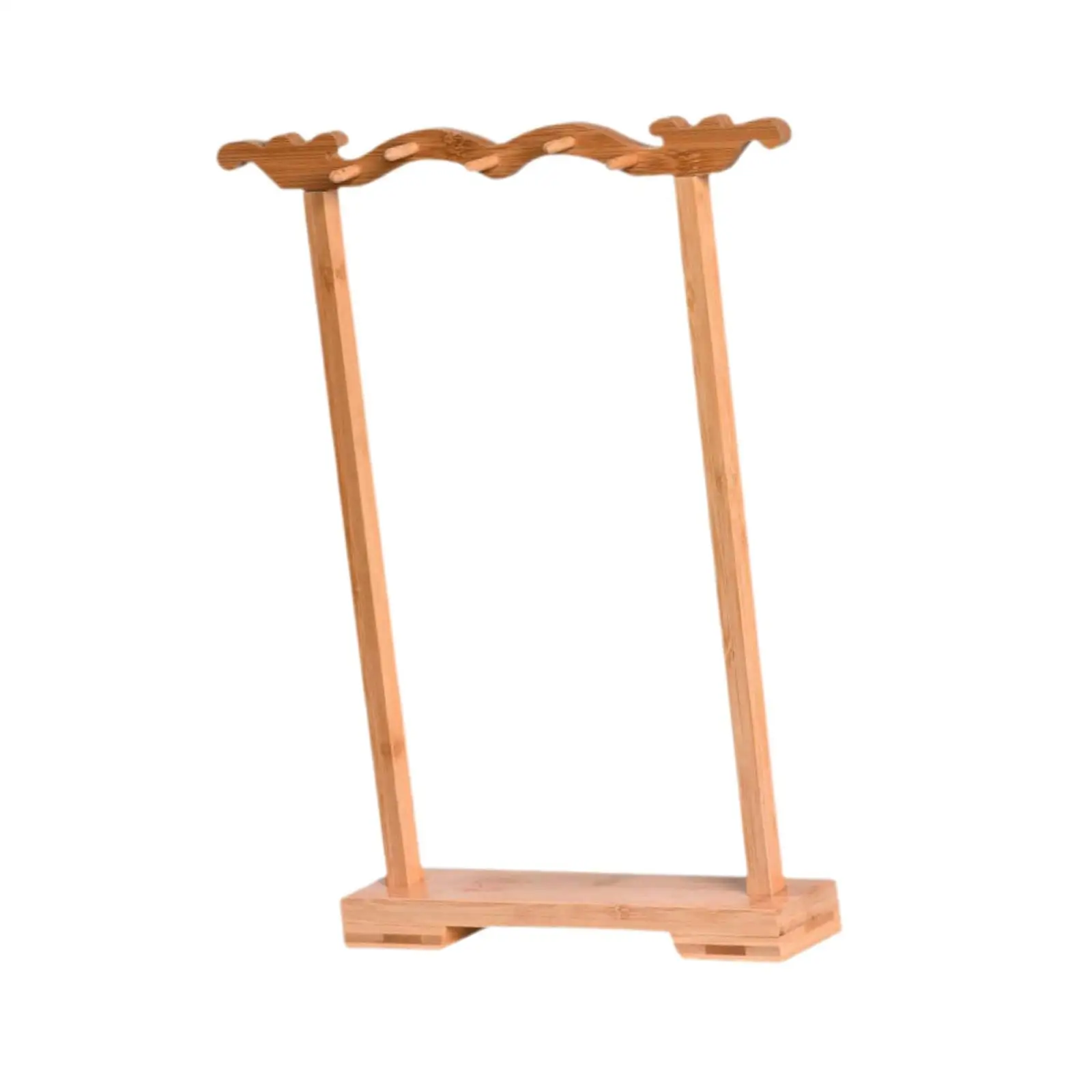 Calligraphy Pen Holder Wooden Brush Stand Premium Bamboo Organizer for Home Office Study Room Decoration