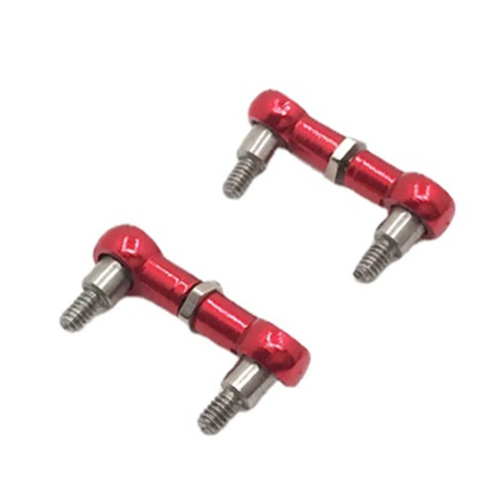 Metal Rear Ball Joint Rod Link Rod for Wltoys K969 K979 K989 K999 P929 P939 1/28 RC Car Upgrades Parts Accessories,red