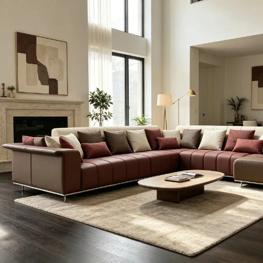 &Italian Minimalist Modular Sofa, Piano Key   Sectional  Couch with Ottoman, Modern Villa L Shape  Sofa