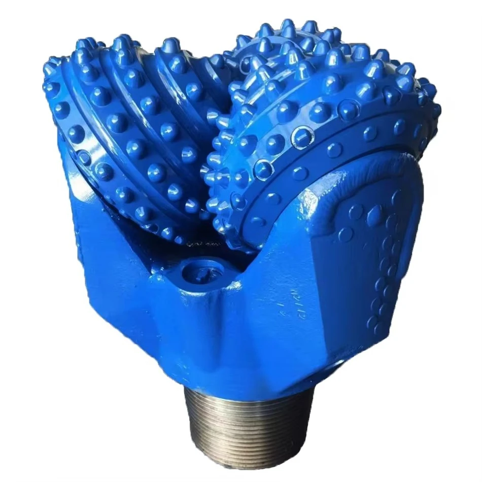 Diamond Triconic Tungsten Alloy Tricone Rock 15 12 Drill Bits Tci Rotary Roller Three Cones Button Tricone Bit