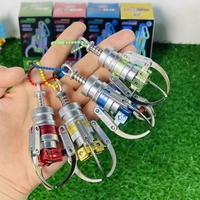 Doll Machine Grab-clip keychain Can Clip Simulated Mini Color Claw Alloy keychain Bag Pendant Accessories For Party Gifts
