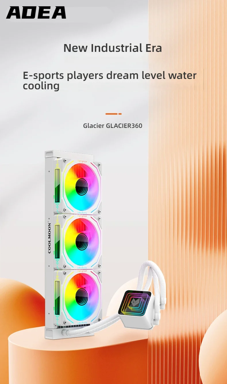 

ADEA EA 240/360mm CPU Water Cooler Efficient Liquid Cooling Heatsink Colorful Radiator For LGA 20XX 1700 1200 115X AM4 AM5