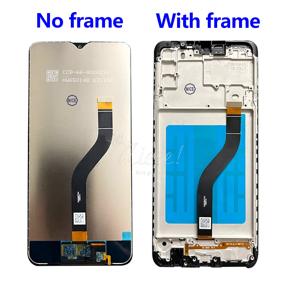 100% Tested Touch Screen with Display for Samsung A20s LCD Digitizer for Galaxy SM-A207F SM-A207M SM-A2070 Assembly Replacement