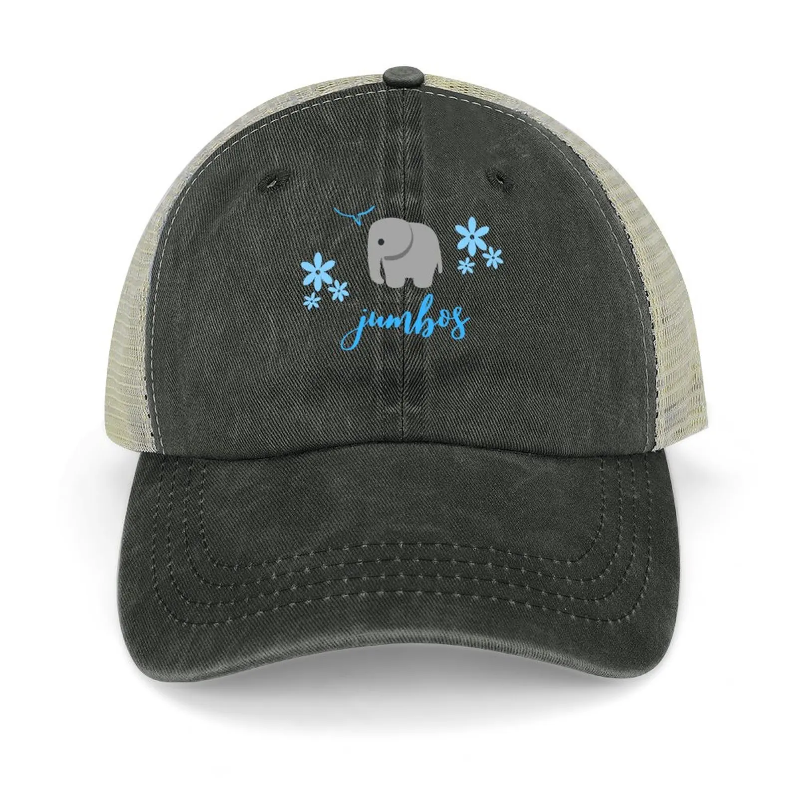 

Tufts University Jumbos Floral Baseball Cap Trucker Cap Wild Ball Hat Hat Beach Women's Hats Men's