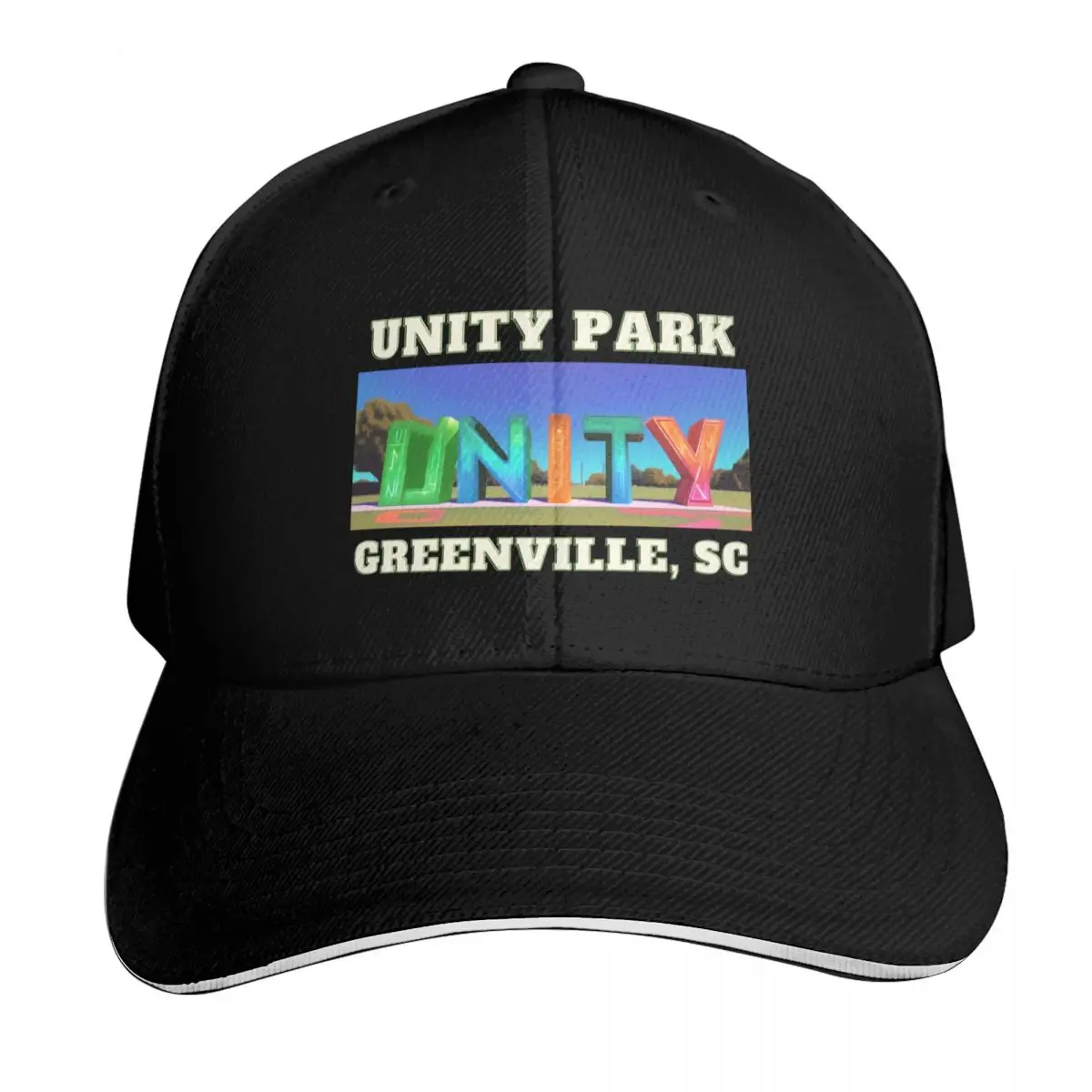 Remember your Visit to Greenville, SC with this Art Design! Great Gift! Baseball Cap Men Women Casual Summer Sport Sun Cap