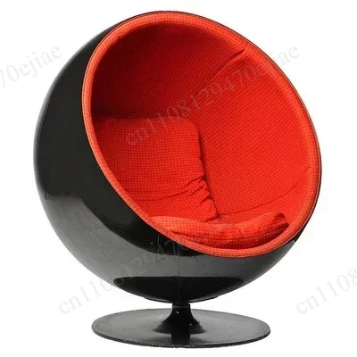 Creative Space Capsule Bubble Chair | Modern Curved Egg Lounge Chair for Living Room Reading