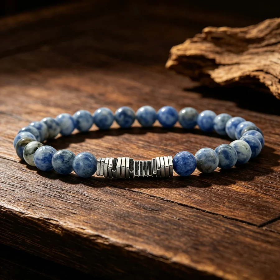 Stylish Natural Stone Beaded Men Bracelet Grade A Handmade Energy Beads Healing Meditation Braslet Charm Business Homme Jewelry