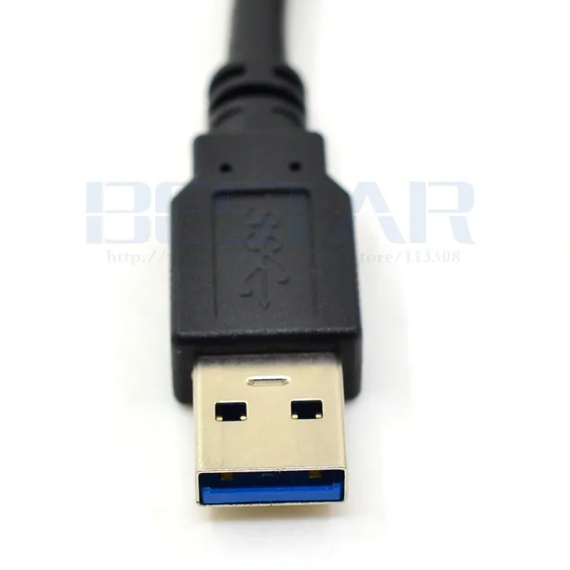 Cavo di prolunga per montaggio su auto da incasso USB 3.0 AUX da 3 piedi per pannello cruscotto moto barca camion auto 1M