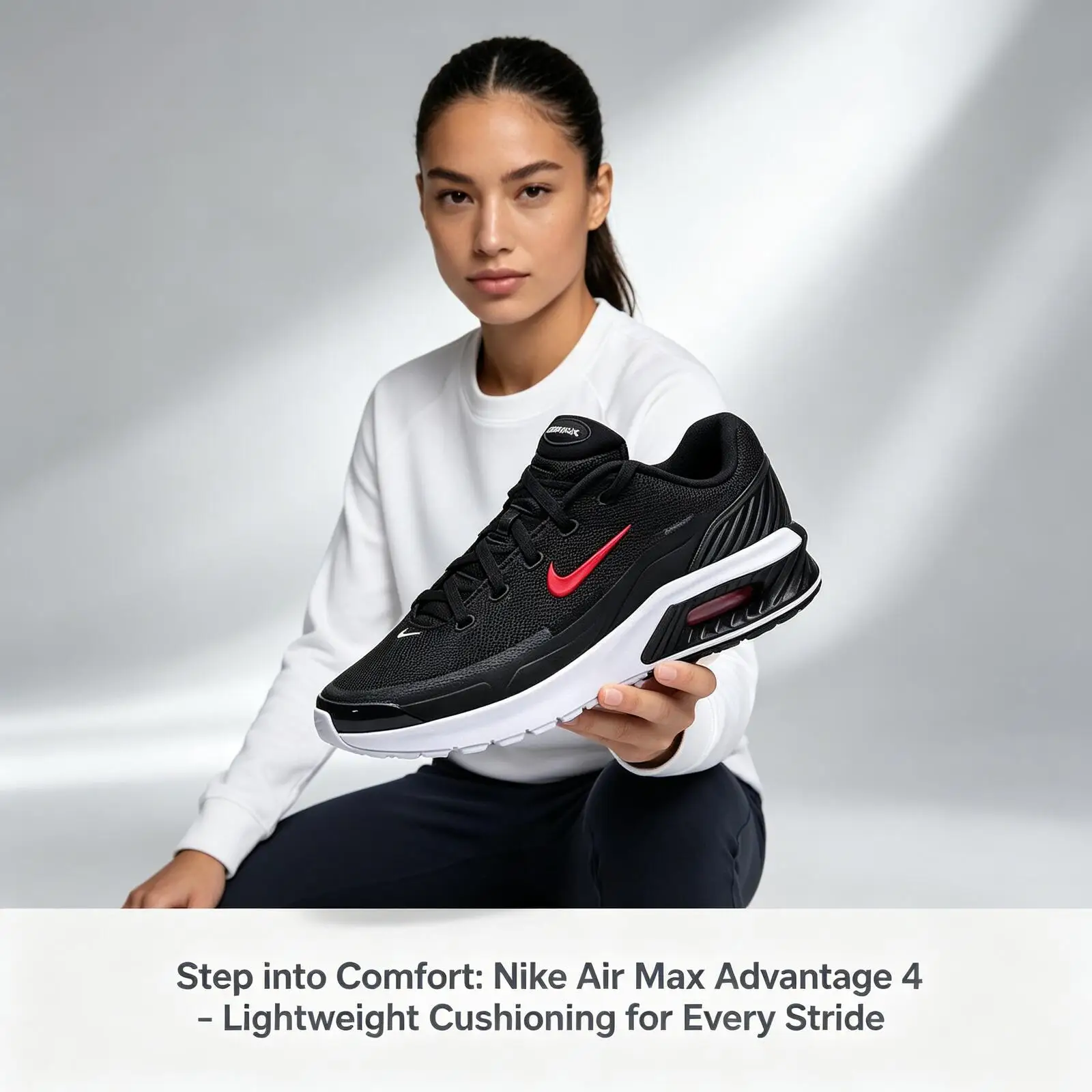 Nike Men Air Max BIA Lightweight Breathable Visible Air Cushion Daily Running Training Sneakers IO9416-001-006