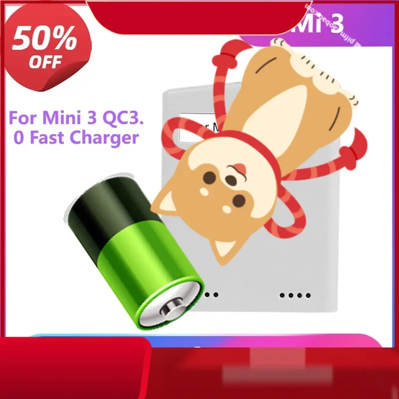 

For Mini 3 QC3.0 Fast Charger Drone Accessories Compatible Mini4 Pro Battery