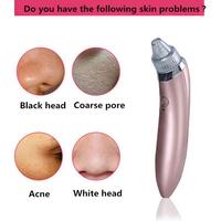 Cleaner Blackhead Remover Beauty Instrument Pore Vacuum Acne Pimple Black Spot Suction Electric Facial Skincare Exfoliating