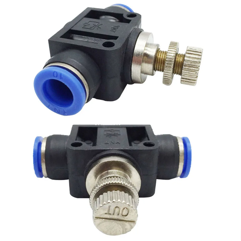

5 Pcs Throttle Valve Pneumatic Fittings Air Quick Control Tube Compressor Accessories Tubular