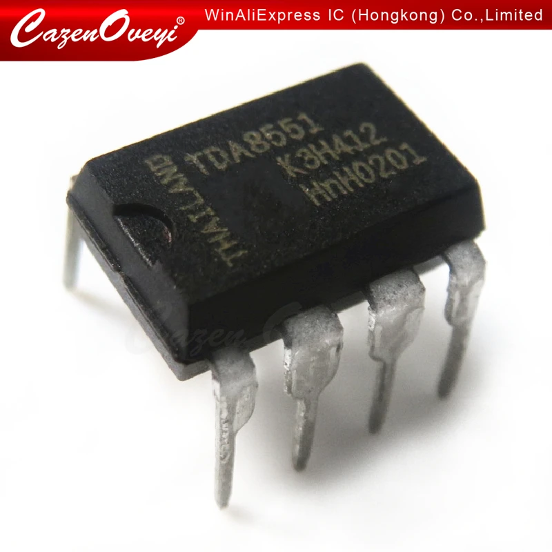 10pcs/lot TDA8551 TDA 8551 DIP-8 In Stock