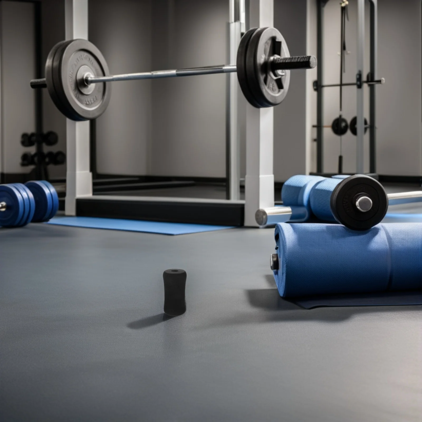 

6Pcs Fitness Foam Foot Pads Shock Absorption Replacement for Leg Extension Weight Bench Home Gym Equipment Roller Pads Cushion