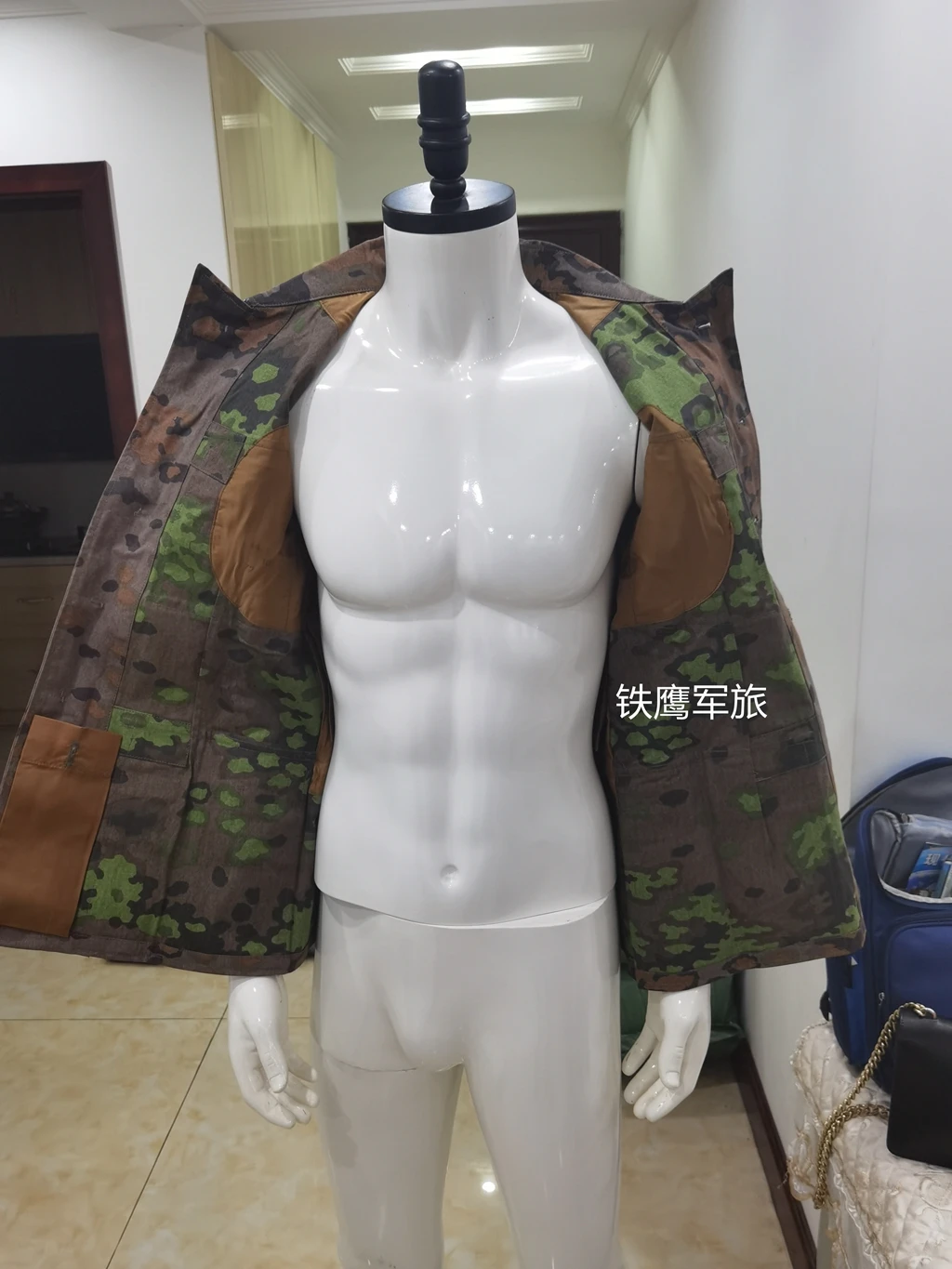 독일 클래식 2차 세계 대전 WW2 육군 가을 오크 튜닉 재킷 제2차 세계 대전 군복 전쟁 재연