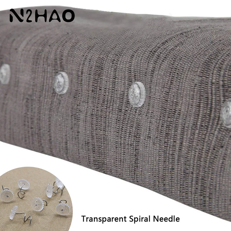 Bed Sheet Clip Fixer Transparent Twist Nail Home Slip-Resistant Blankets Cover Grippers Fixing Sofa Cushion Fixing Tools
