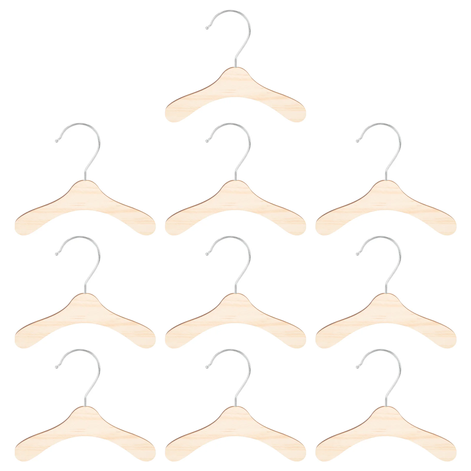 10 Pcs Coat Hanger Pet Replaceable Hangers Dog Wear-resistant Cat Daily Clothes Professional Child