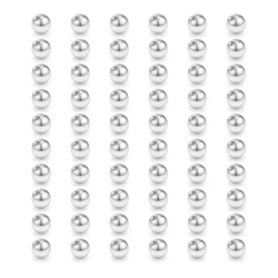 60pcs Surgical Steel Replacement Balls For Body Jewelry Piercing 16gauge 3mm And 14gauge 5mm