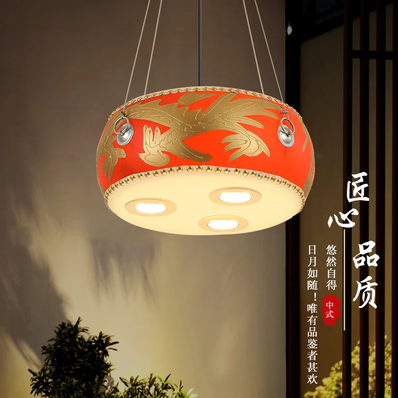 Chinese Catering Commercial Dragon Drum Sling Shooting Banquet Hall