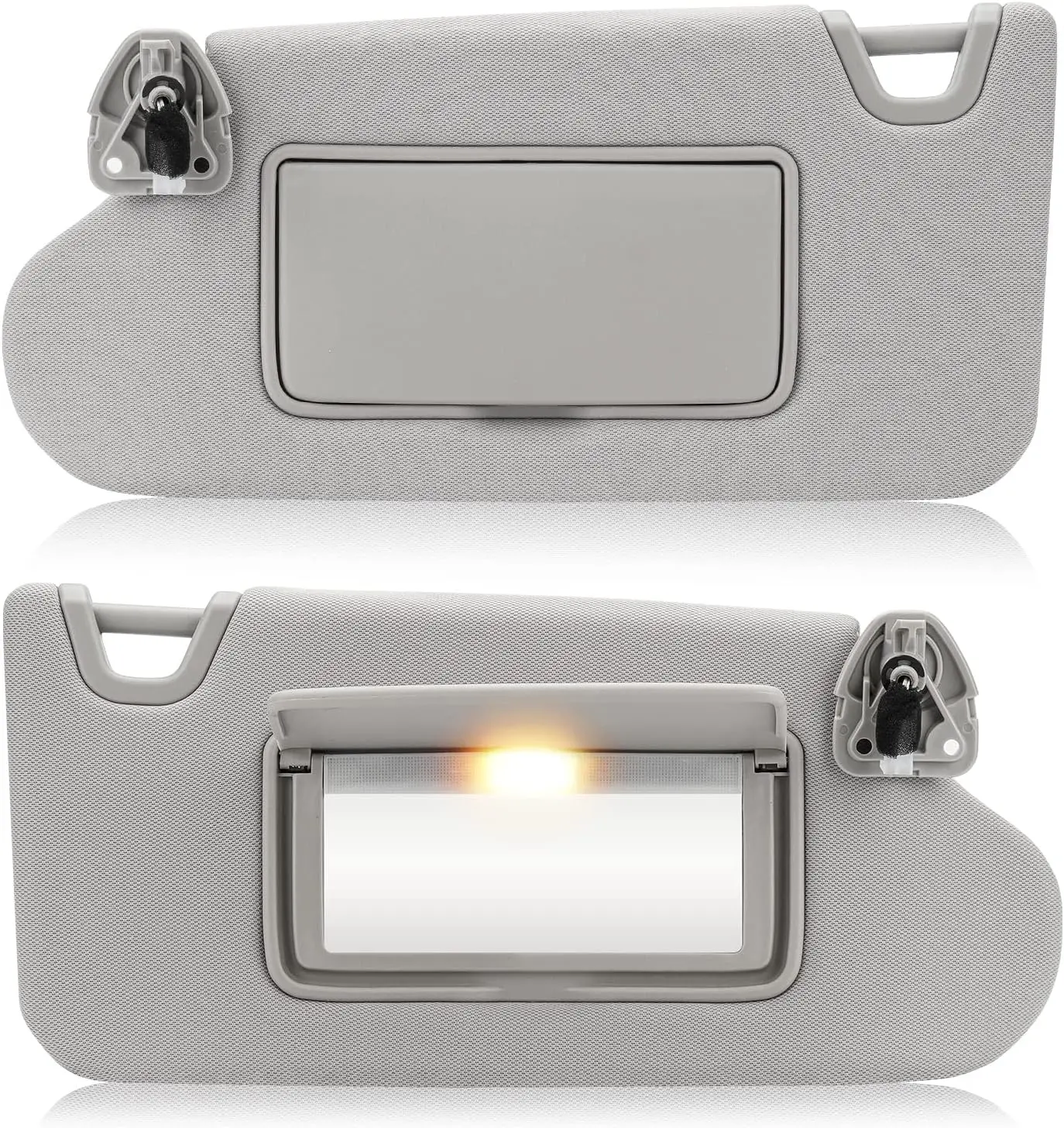 

Car Sun Visor For Altima 2013 2014 2015 2016 2017 2018 Nissan with Light 96401-3TA2A 96400-3TA2A Gray Beige Driver Side Sunvisor