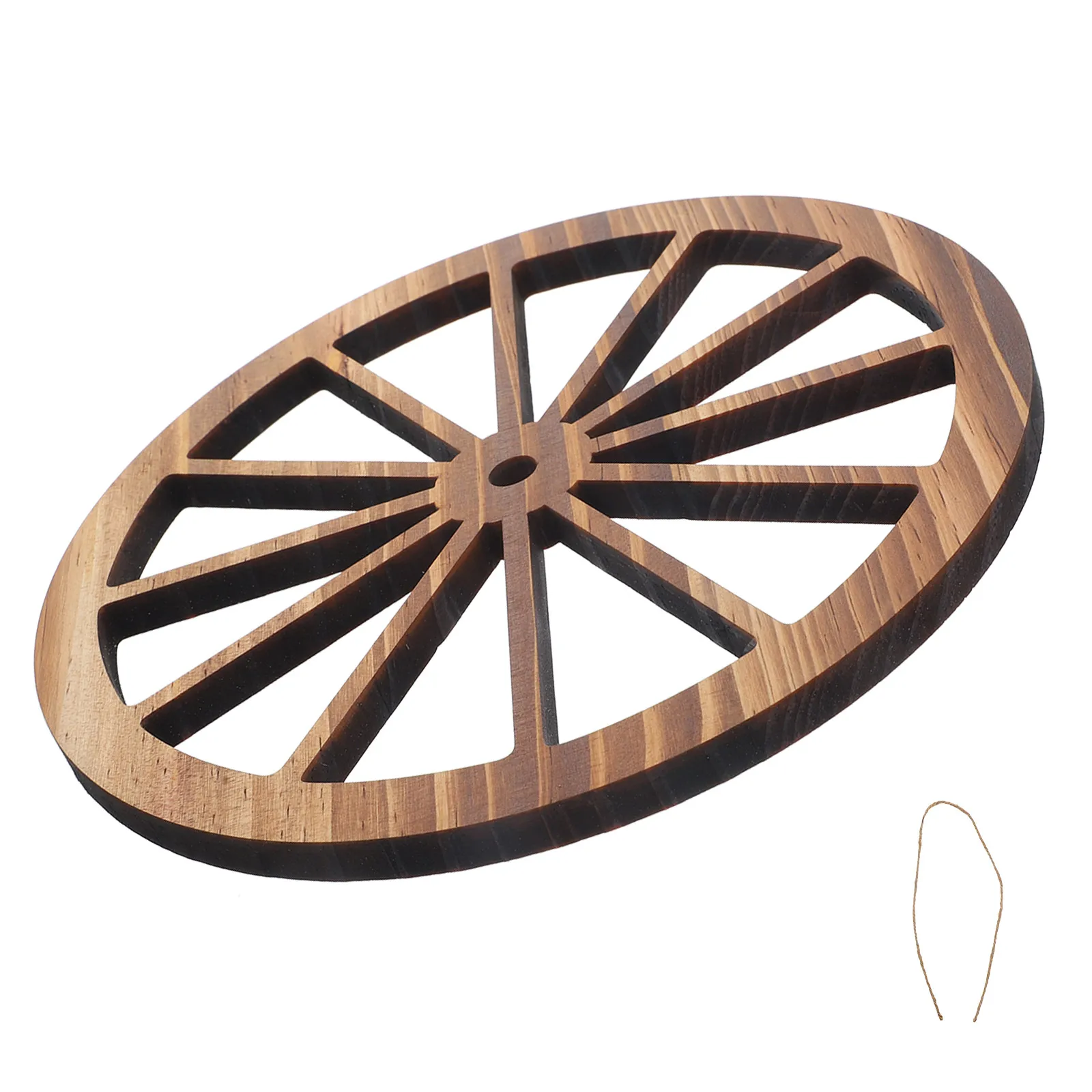 

Rustic Vintage Wooden Wall Decor Home Office Living Room Wood Ornament Decorative Art Retro Western Style Fence