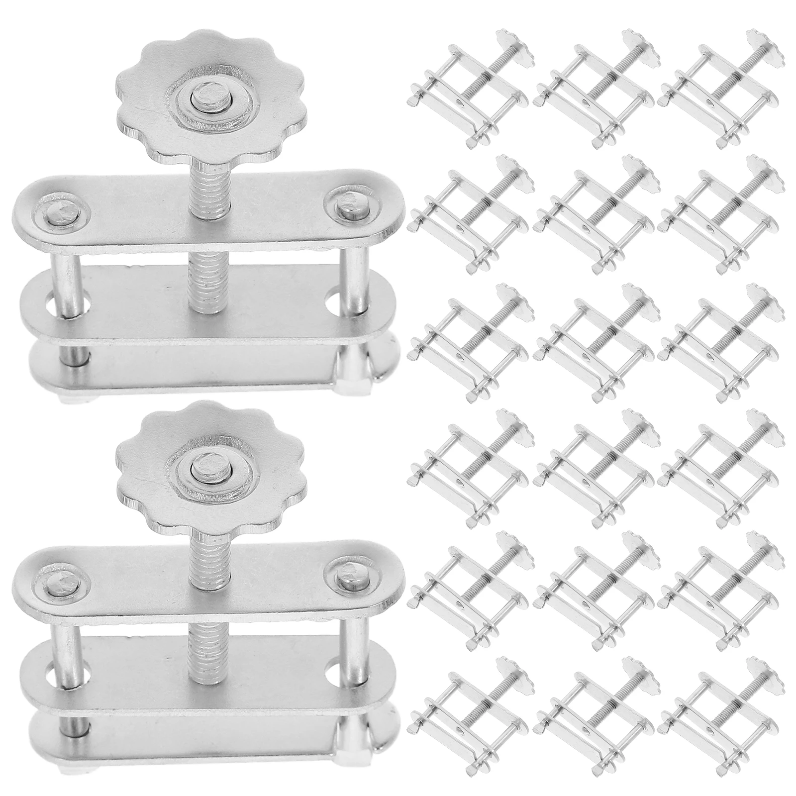 

20pcs Spring Clamp Hose Pinch Lab Utensils Flow Control Tubing Galvanized Iron Restrictor Pipe Fixing Clip