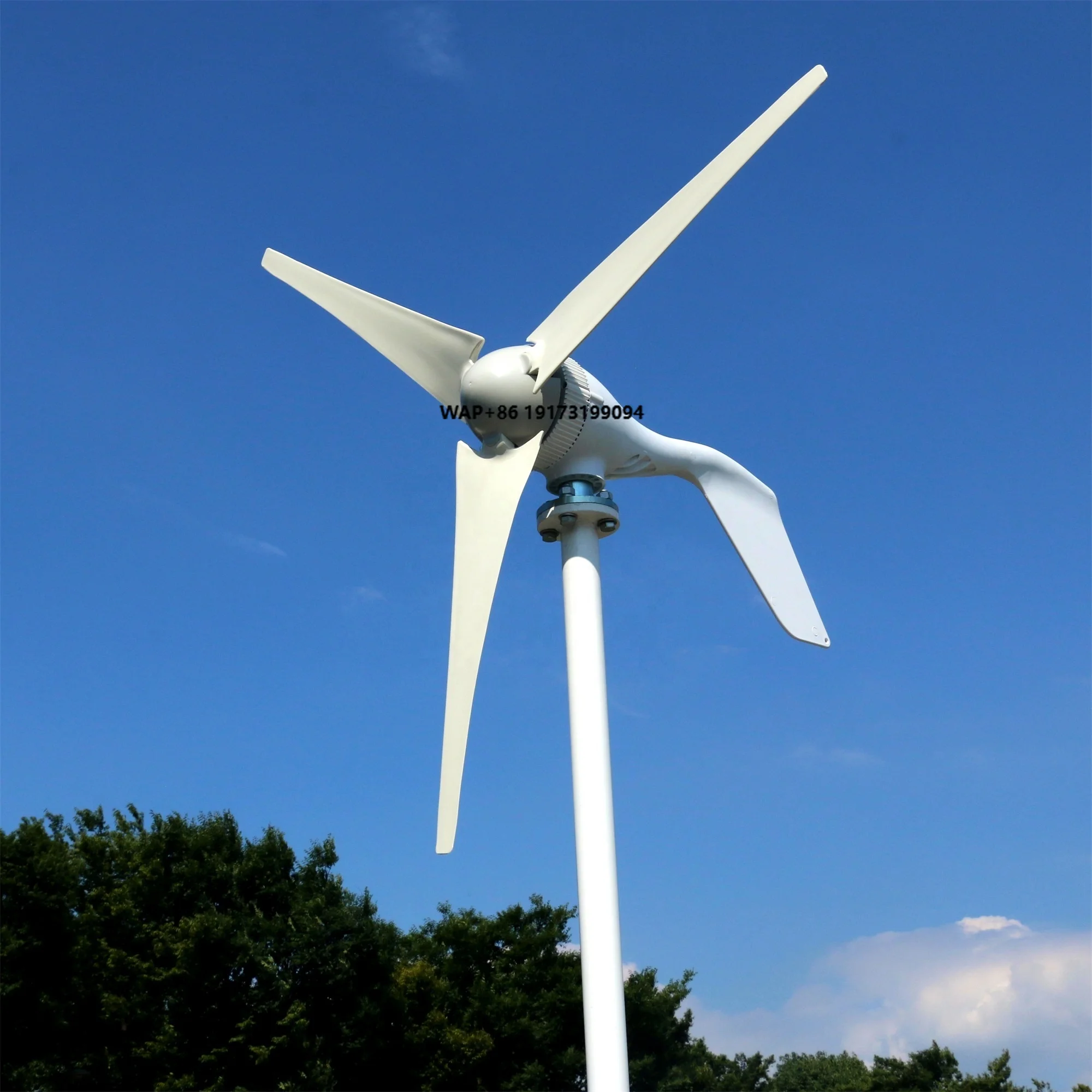 

S400 Oversea Warehouse 400W 12V 24V 3 Blades Mini Wind Turbine Generators for Home