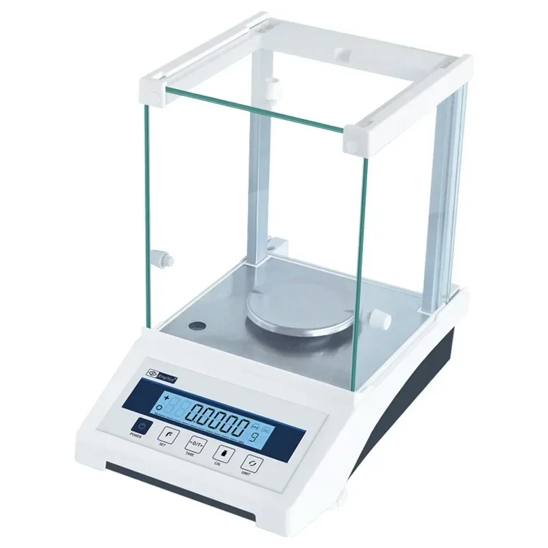 Analytical Balance 0.1mg Electronic Precision with LCD Display Digital Weighing Machine 0.0001g Analytical Balance Scale