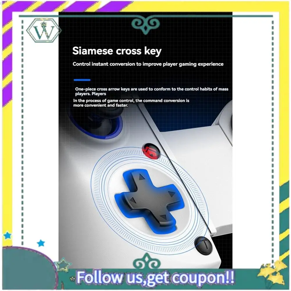 

NEW D11 Stretching Wireless Game Controller For SWITCH/Android/ IOS Tablet Multi-Function Streaming Joystick
