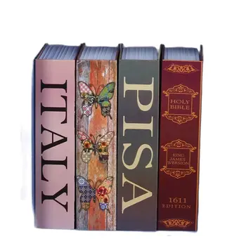 24cm*15.5cm*5.5cm password key book creative safes key protection box simulation savings bank