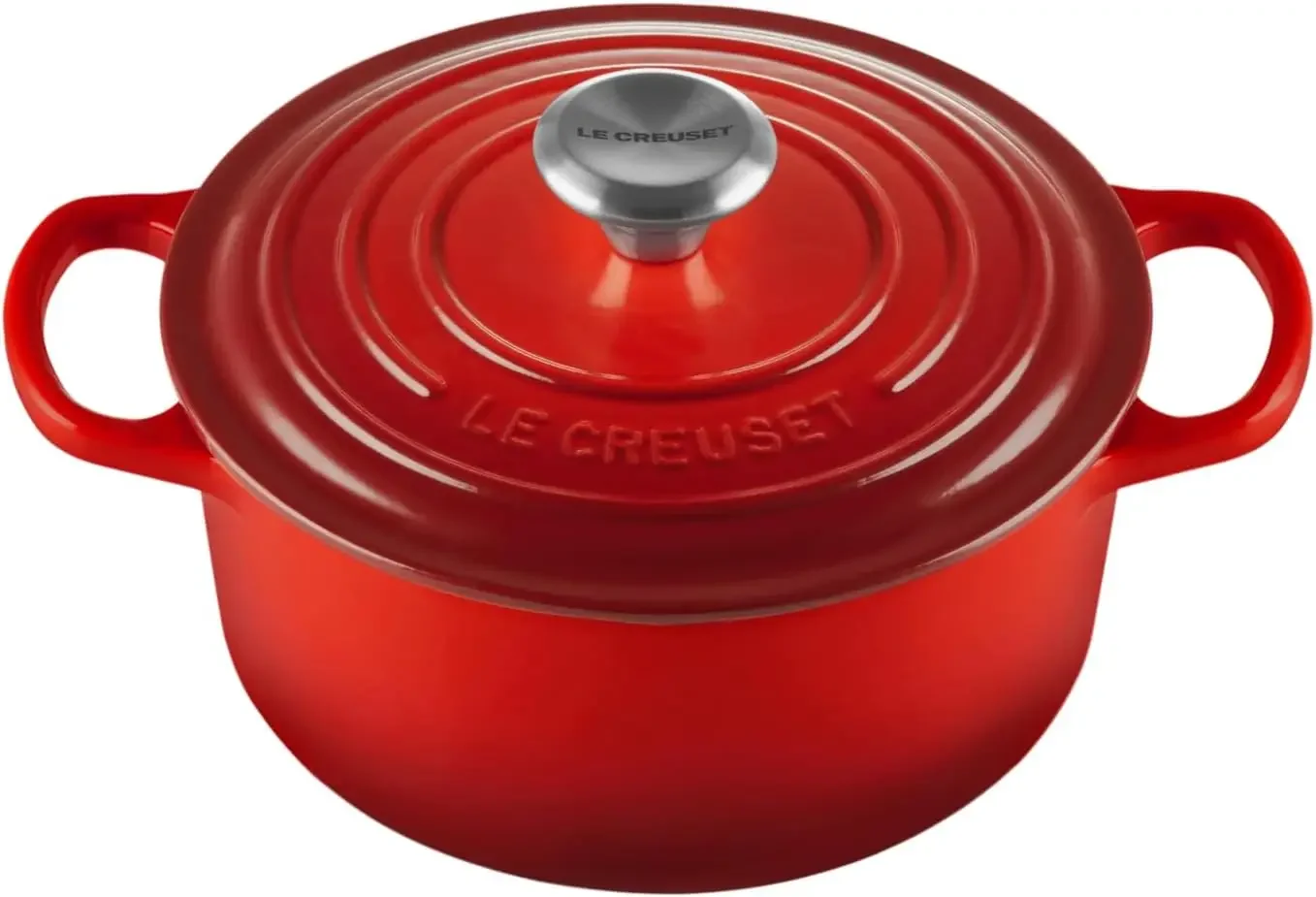 

Enameled Cast Iron Signature Round Dutch Oven, 2 qt., Cerise