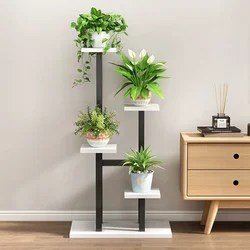 Plant Stand Multilayer Flower Pot Holder Simple Shelves Planter Rack Storage Organizer Display for Indoor Home Garden Decoration