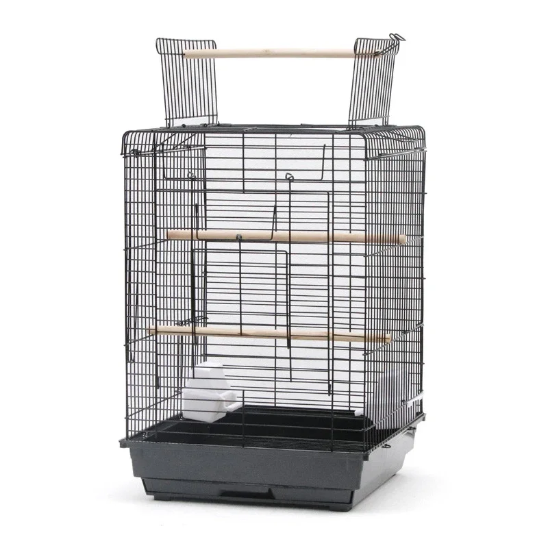 

Parrot Bird Cage Small Wenniao Pearl Villa Bird Cage Metal Iron Art Birdcage Pet Supplies Pet Cages Bird