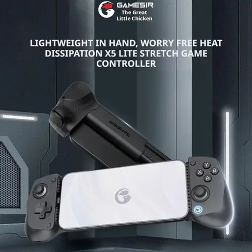Controlador de juego de estiramiento para GameSir-X5 Lite, adecuado para IOS, Android, tipo C, accesorios antideslizantes para juegos móviles
