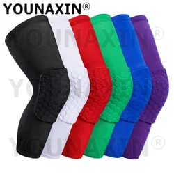 1 Pair Child Sport Outdoors Basketball Running Knee Guard Football Protector Support Brace Pad Protection Men Long Knee Pads