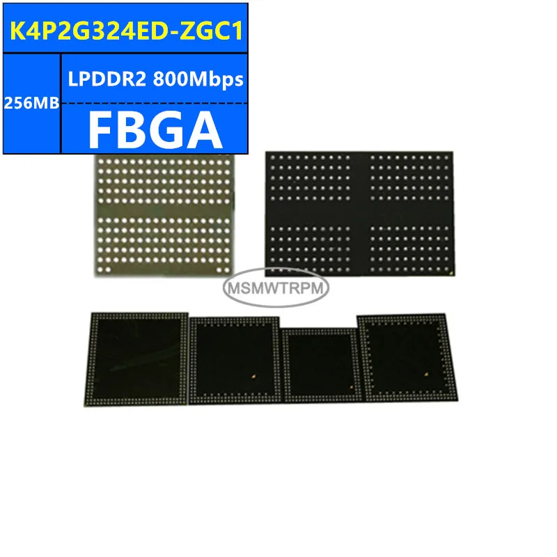 K4P2G324ED-ZGC1 LPDDR2 256 メガバイト 800Mbps FBGA 2 ギガバイトメモリチップ IC 集積回路真新しいオリジナル在庫