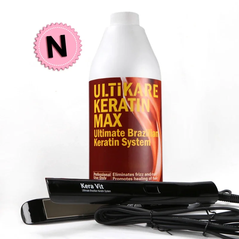 Hot Using 1000ml Chocolate Keratin Treatment 5% +Hair Flat Iron Keratin Hair Straightening Smoothing Normal Hair