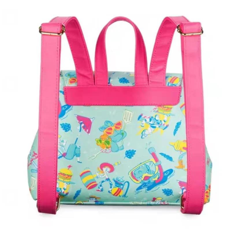 Новый Loungefly Disney Parks, игрушка, летний мини-рюкзак и кошелек для монет, детский милый рюкзак для девочек, уличная сумка для отдыха, подарок