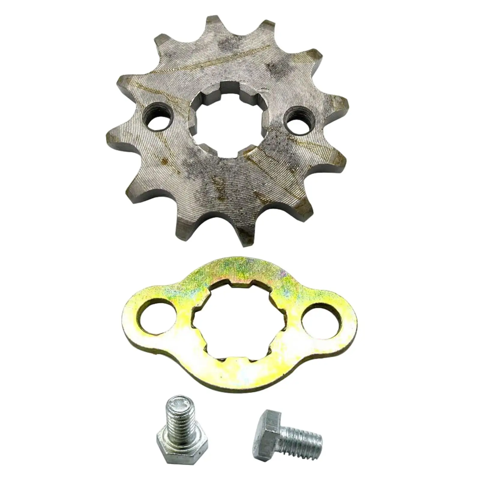 Front Sprocket Cog 428 17mm 12 Accs Spare Parts Components Set Hole