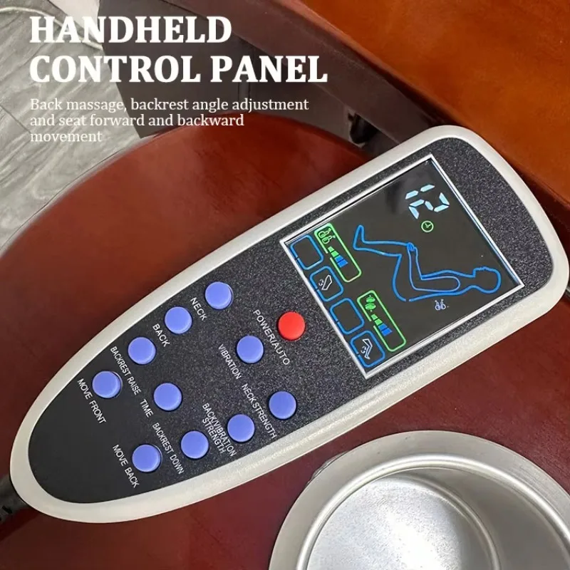 Gold Luxury Massage Foot Massage Chair with Drainage Pump with Light and Surf Function Pedicure Chair for Beauty Salon