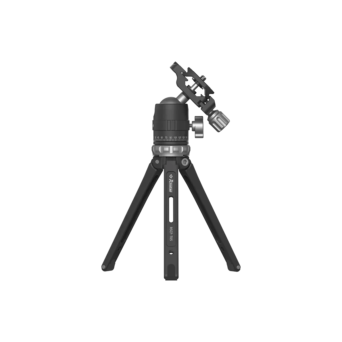 Vector Optics RokStad FLA Tisch-Ministativ mit Kugelkopf-Set, max. 15 kg (33 lbs), vollständig CNC-gefertigt, 1/4-Zoll-Adapter für Benchrest und Videoaufnahmen – Detail 7