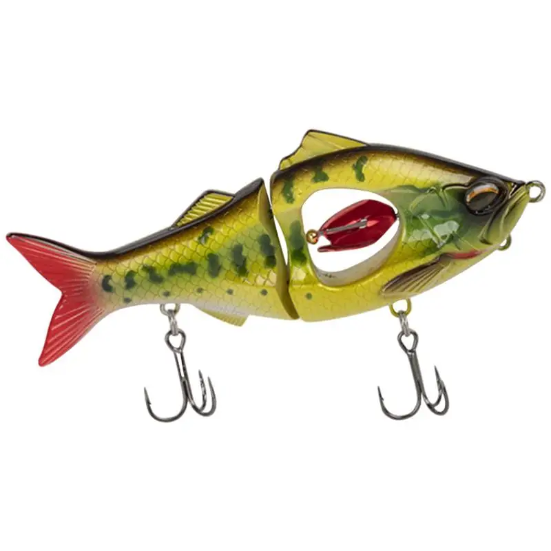 Top Water Bass Fishing Lures Multi-jointed Exquisite Trout Bass Lures Innovative Fishing Bait For Lakes Rivers Shallow & Deep