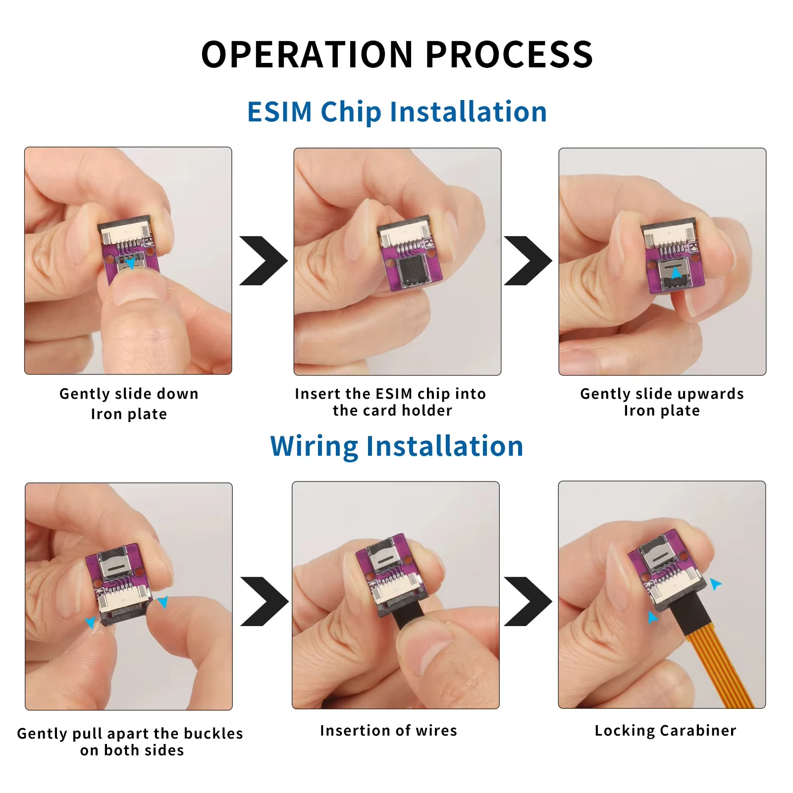 ESIM to Nano SIM Expansion Cable ESIM Card Adapter Conversion Plate ESIM Lab Tested, No Soldering Required for 5*6 mm Chips