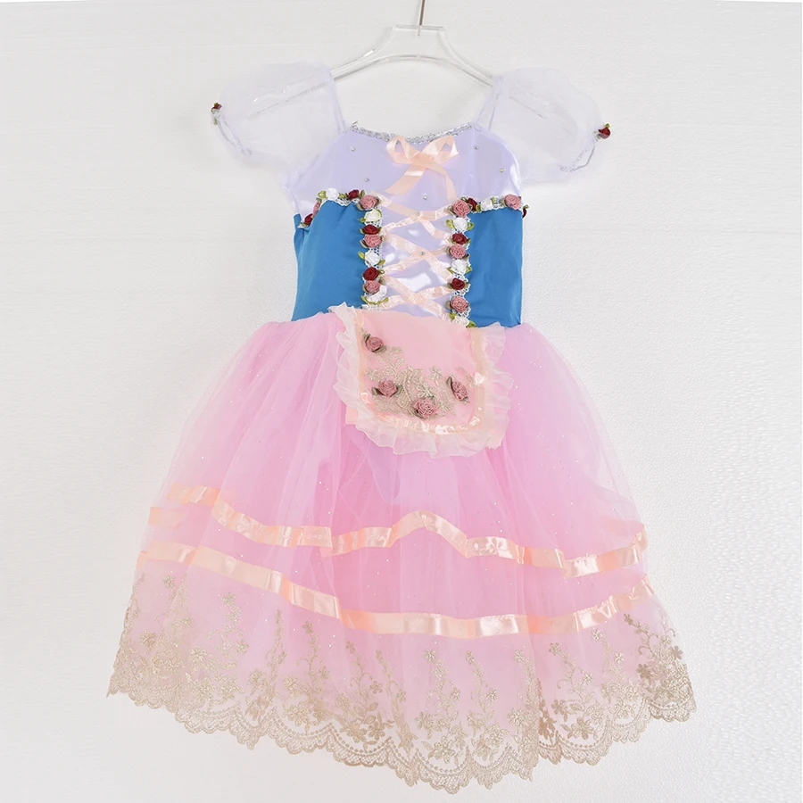 

Professional Romantic Child Ballet Tutu Dress Dance Clothes Swan Lake Ballerina Dress Modern Dance Ballet Dress For Kids Girls