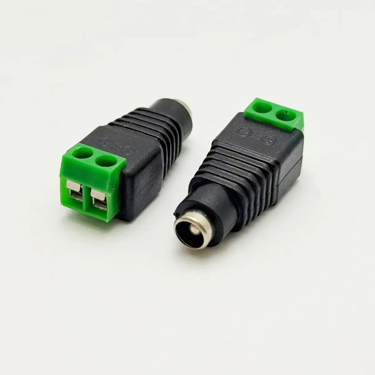 5 Paar DC 12V 5,5 x 2,1mm DC-Stromstecker-Adapterbuchsen für Signal-Farb-LED-Streifen, CCTV-Kamera – Detail 6