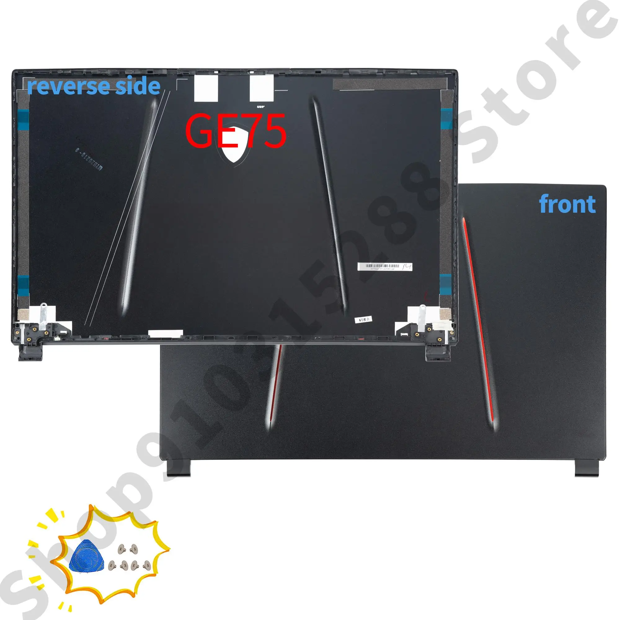 NEW Original Cover For GE75 RAIDER MS-17E2 17E5 17E7 8RE 8RF 8RE 8SG LCD Back Cover Front Bezel Hinge Upper Bottom Case 17.3inch