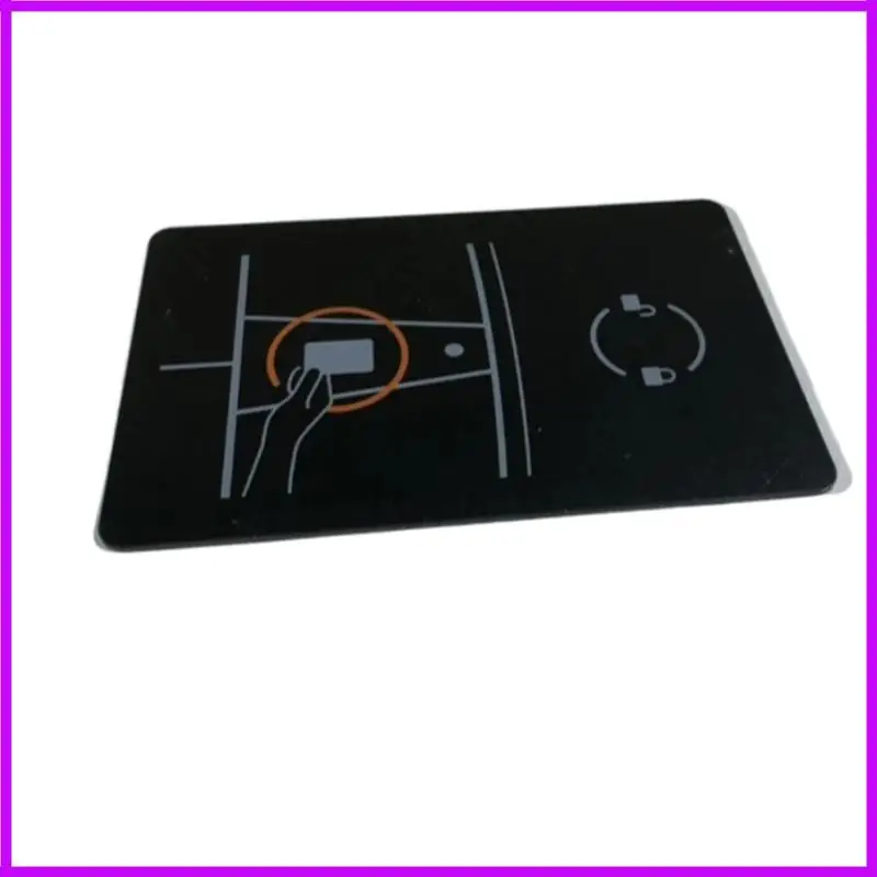 R9CC Card-Shaped Contactless Vehicle for Model 3/Y/S/X, Printed Tap Guidance and Paired Lock, and Entry Support