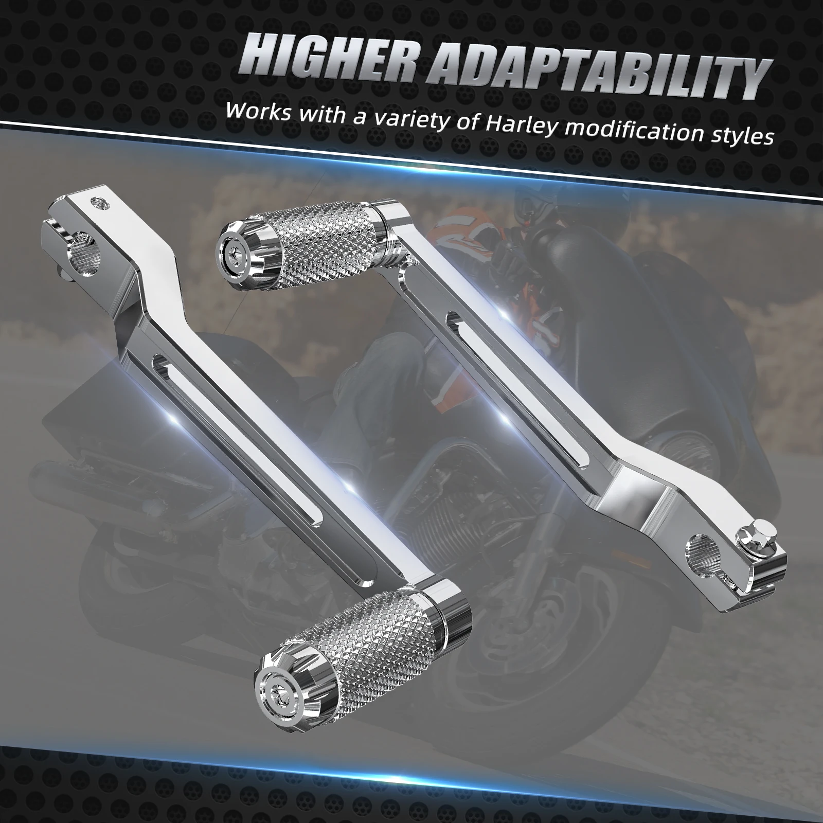 For Harley Harley Street Glide FLHX 2017-2023 Gear Shifter Levers Road Glide Limited FLTRK 2020-2023 Road King FLHR 2017-2022 - Image 6