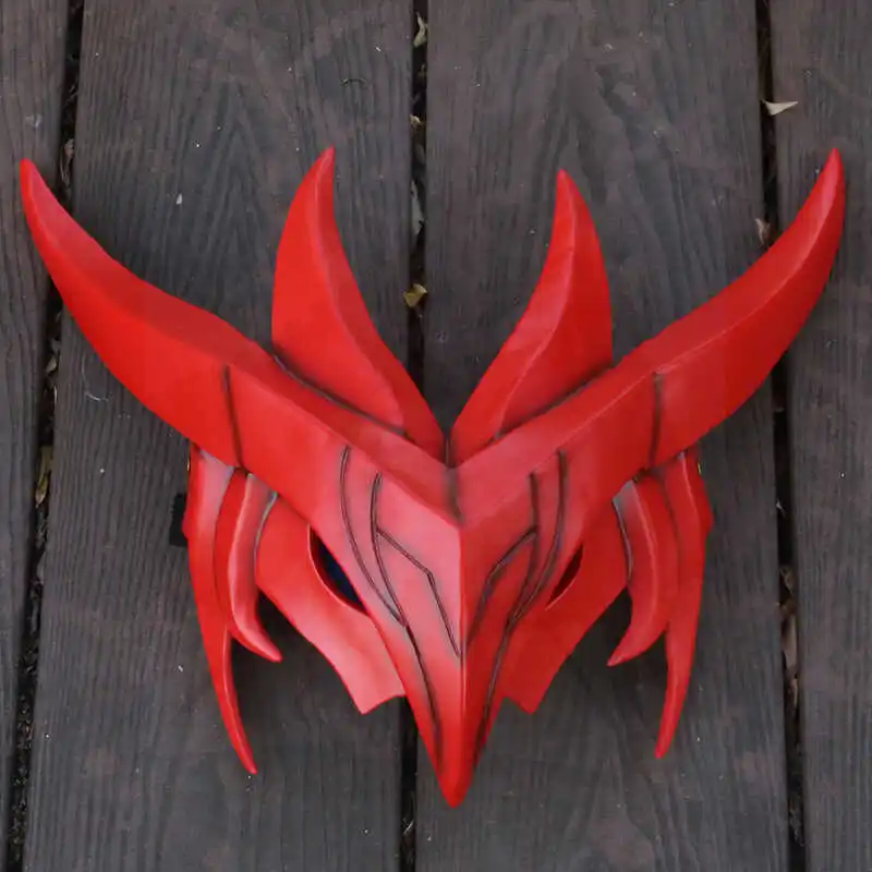 Personaggi anime vestire maschera per adulti Gioco di Halloween Cosplay 2d Dress Up Prom Maschera in resina